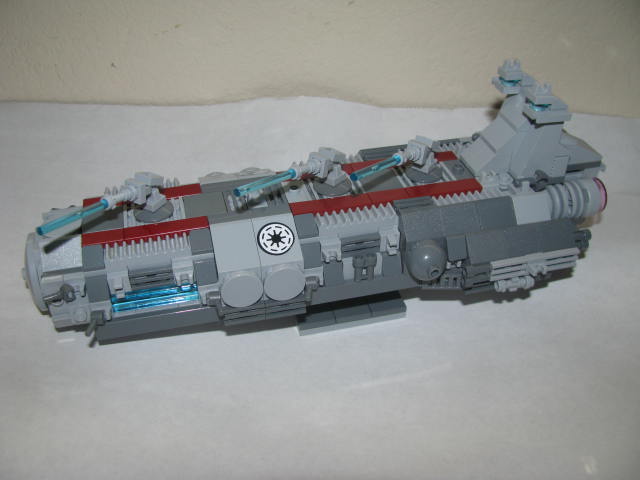 Republic Engine Attack Cruiser by LazerBlade