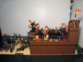 Spartans vs Dragon Knights by Niku