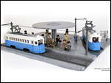 1940s Trams in Stureplan