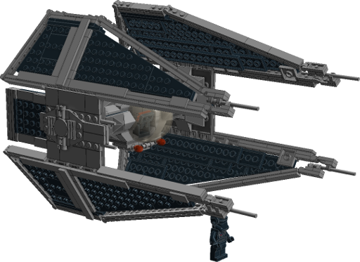 TIE Interceptor, By Kerilk
