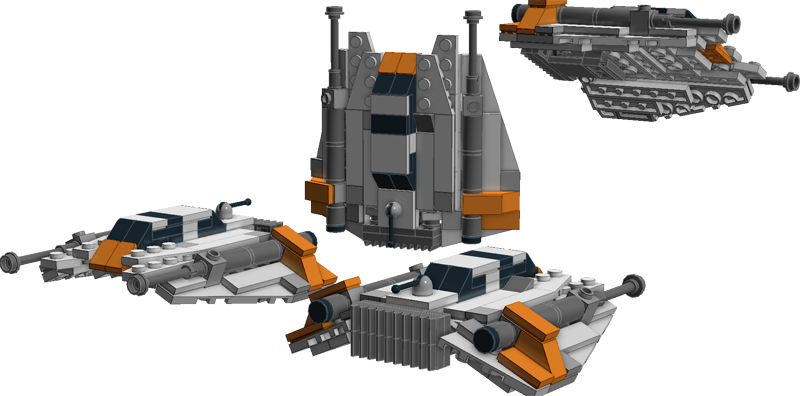 Midi scale Incom T 47 Snowspeeder, By theDeanoRama