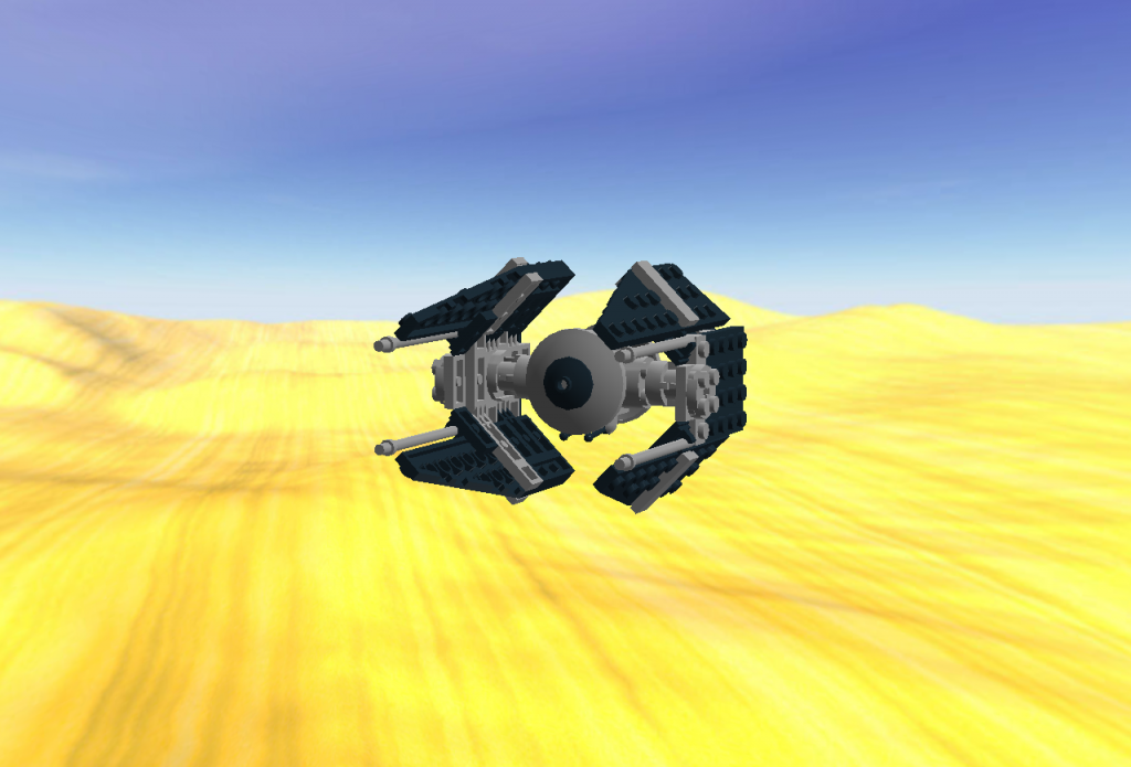 Mini TIE Interceptor, By DonBrizzel