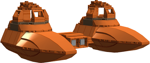 Twin Pod Cloud Car, By ADHO15