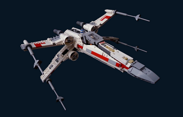 T 65 X wing Starfighter, By L DI EGO