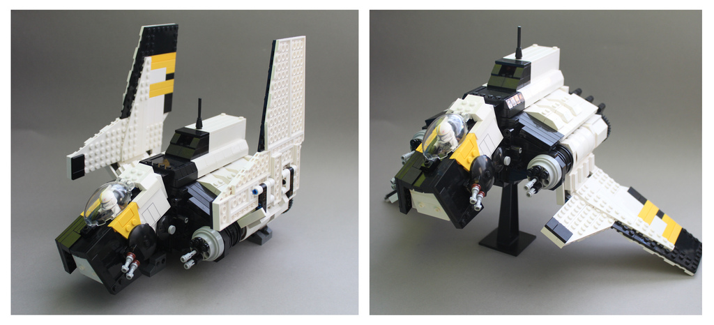 Nu class Attack Shuttle, By exxtrooper