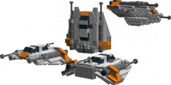Midi scale Incom T 47 Snowspeeder, By theDeanoRama