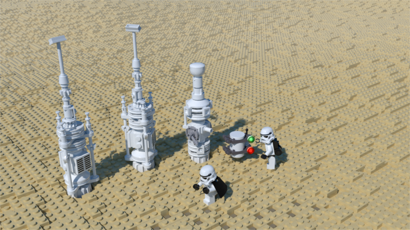 Imperials conducting investigations on Tatooine
