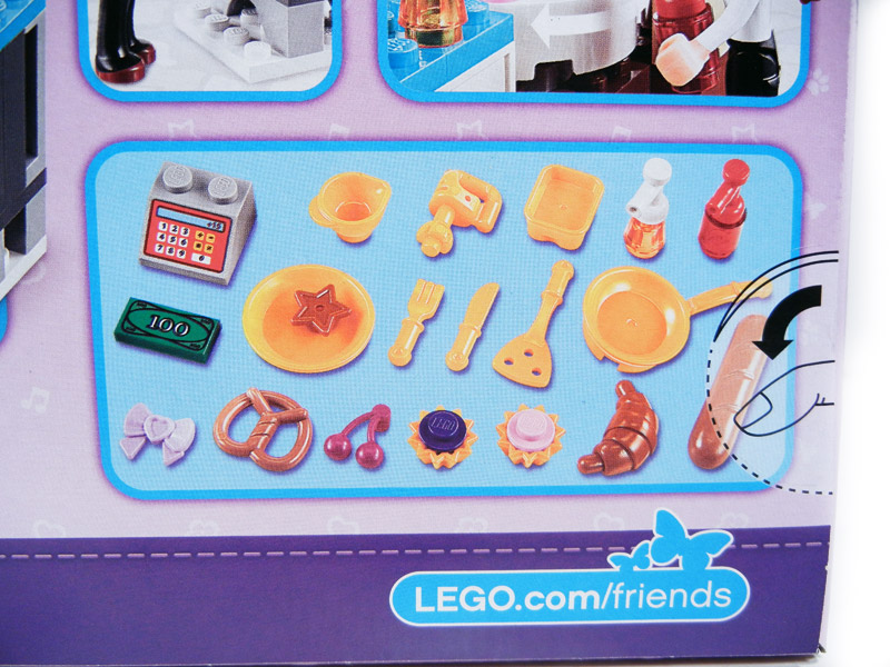 LEGO Friends Minifigure Minidoll- Danielle or Mia - Set 41006 Downtown  Bakery