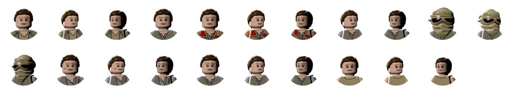 PC Computer - LEGO Star Wars The Force Awakens - Character Icons Rey.png