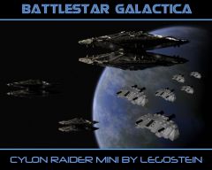 Cylon Raider Mini