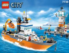 7739 Coast Guard Patrol Boat & Tower