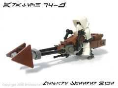 Aratech 74-Z Speederbike by Brickdoctor