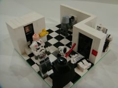 Darth Vader in the Rest Room by Torham