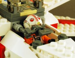 Use the Force Luke Minor mod to X-wing by Solscud007