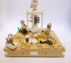 Tusken Raider Encounter at the Dune W.C. by Praiter Yed