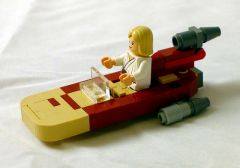 Luke's Chibi Landspeeder  by Cecilie