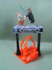 [MOC] Mustafar Duel vignette by Jedd the Jedi