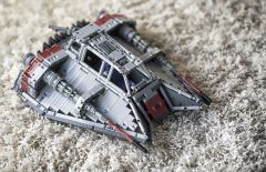 Technic MOC Rebel snowspeeder by Drakmin