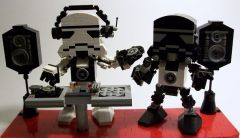 Chibi DJ Stormy and MC 1138 by Moodswim