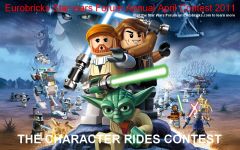 Character Rides Contest Poster