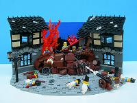 Back at the Barricade (Les Mis) by SlyOwl