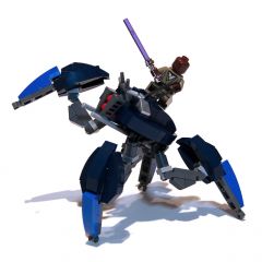 Mace Windu's Hijacked Crab Droid by pedro