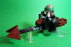 Luke's 74-z speeder bike by Darth Yogi