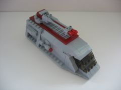 Red Skywalker's Bounty Hunter Airspeeder by Millacol88