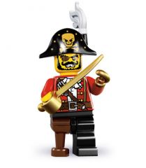 LEGO Minifigure Series 8 - Pirate Captain