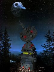 Galactic Communication Tower, By Veynom