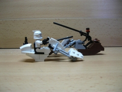 Muunilist Speeder Battle, By Little russian AFOL