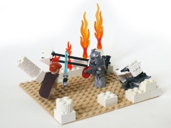 Obi Wan Vs Durge, By Oky