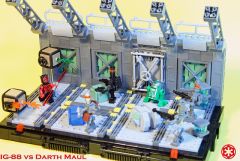 Maul Vs. IG 88, By I Scream Clone