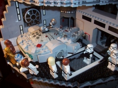 Millennium Falcon In 10188 scale, By Tereglith
