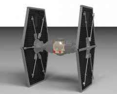 Sienar Fleet Systems TIE Fighter, By rx79gez8gundam