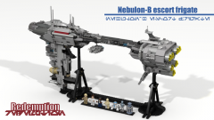 Redemption Nebulon B Frigate, By L DI EGO