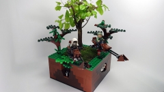 Endor scene made into A flower pot!, By gilakai