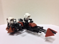 74 Z Speeder with Sidecar, By michaelozzie