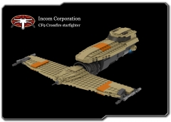 CF9 Crossfire Starfighter, By Sleeper