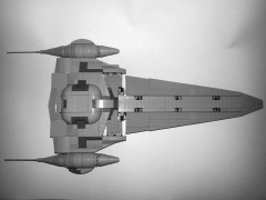 J type 327 Nubian Royal Starship, By darththeling