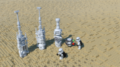 Imperials conducting investigations on Tatooine