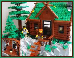 Rocky Mountain Log Cabin