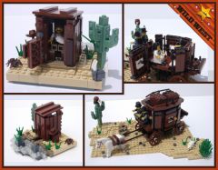 ISC Western MOCs: Outhouse & Wagon