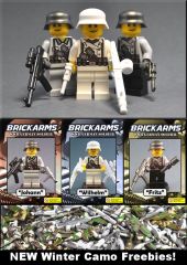 BrickArms 2010: 3 New German WWII Custom Figures!