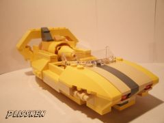Yellow Custom Speeder  by Plissken