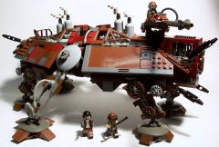 Steampunk AT-TE by Moodswim