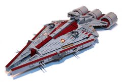 Obi Wan's Arquitens-class light cruiser by pedro