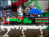 Christmas Train and Layout