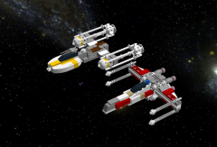 X wing And Y wing, By DonBrizzel