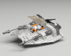 Incom T 47 Snowspeeder, By rx79gez8gundam